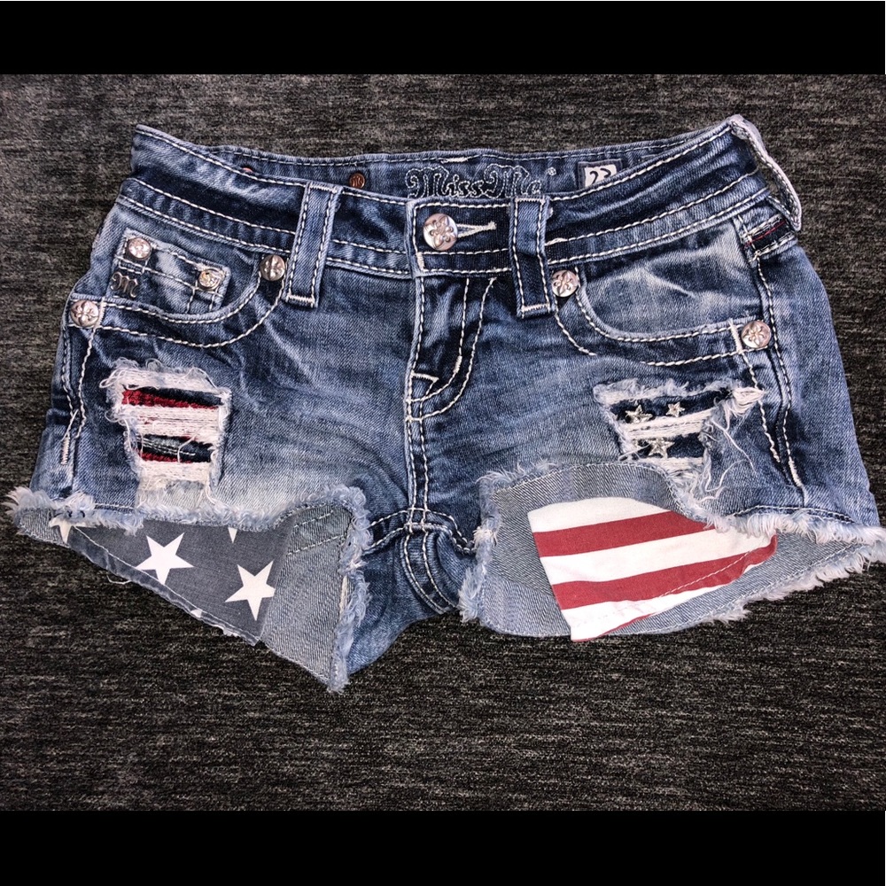 American Flag Miss Me “Signature Short”
